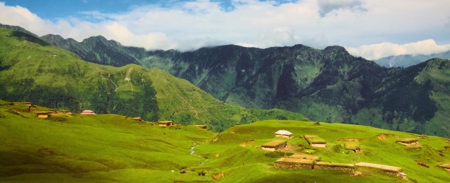 Hills and mountains in Kashmir
